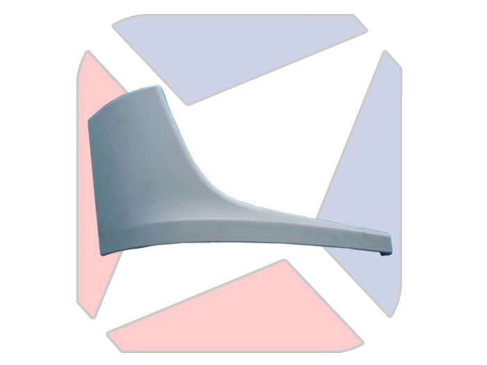 Travego Ön Sağ Tampon Far Alt Kapağı, Front Right Headlamp Below Cover, A4108801647
