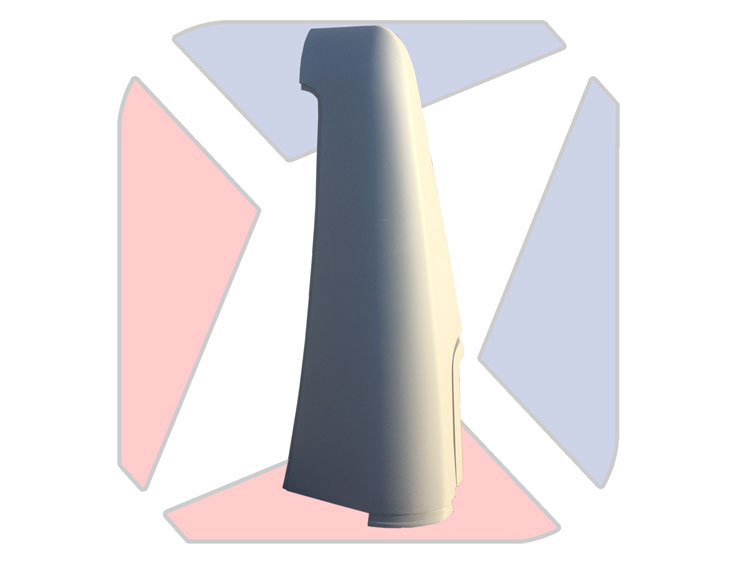 Travego Right Top Bumper Bulge, A6326471384, bus bumper, bus spare part
